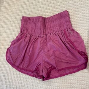 FP Movement by Free People High-Waisted Pink Shorts